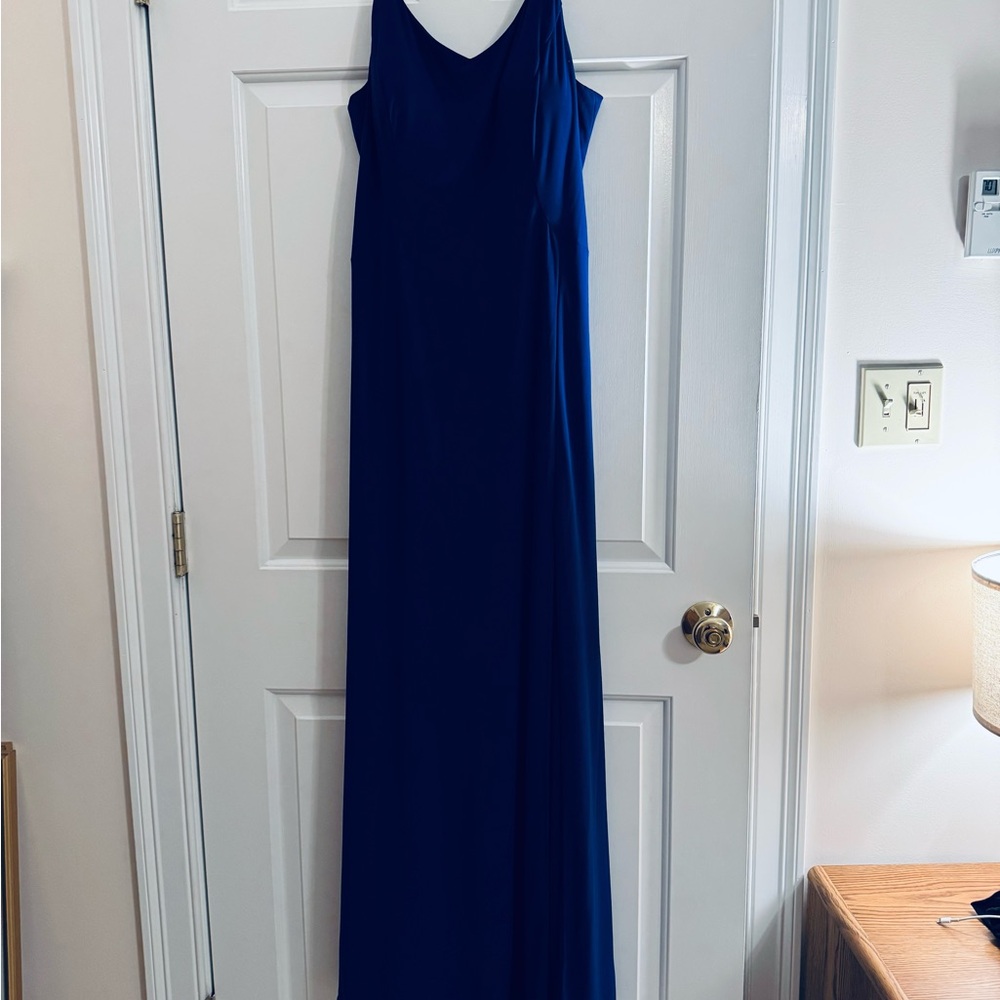 Morgan & Co. Elegant Blue Evening Gown